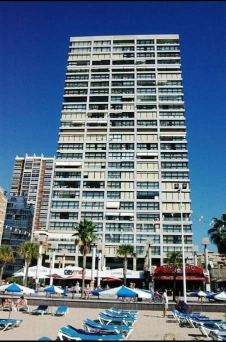 Piso 21 Unico A Pie De Playa En Esquina Lejlighed Benidorm Eksteriør billede